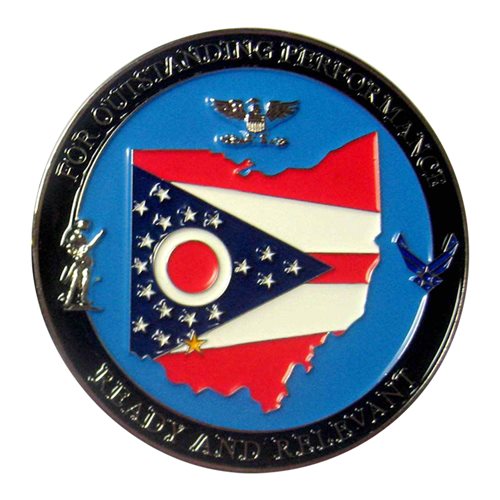 178 WG Col Nick Fago Commander Challenge Coin - View 2