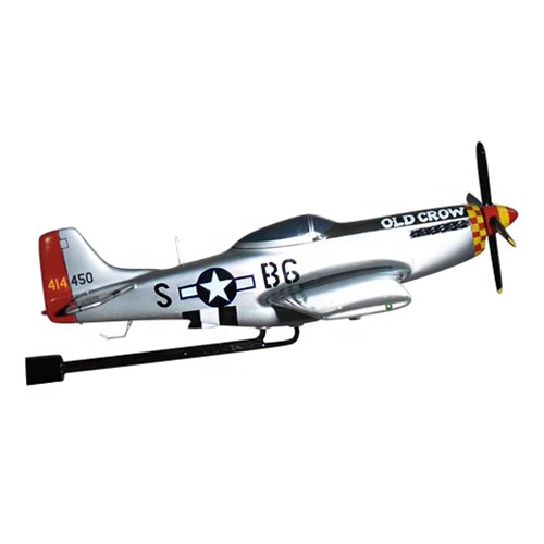 Old Crow P-51D Custom Airplane Model Briefing Stick - View 3