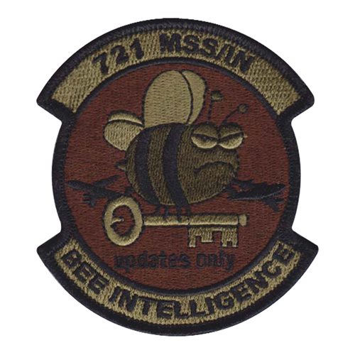 721 MSS Intelligence Bee Morale Patch