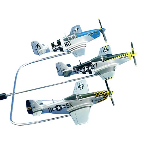 The HorsemenP-51 Custom Airplane Model Briefing Sticks - View 2