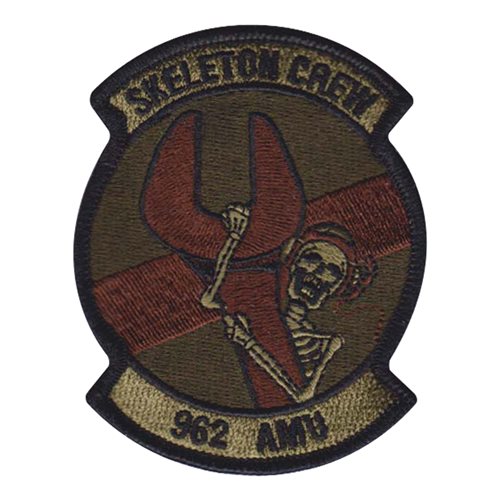 962 AMU Skeleton Crew OCP Patch