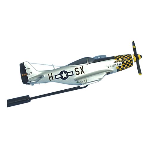 The Little Witch P-51D Custom Airplane Model Briefing Sticks - View 2