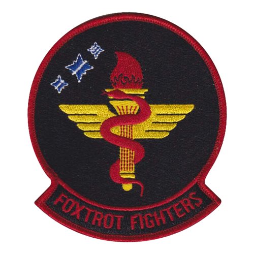 AFROTC Det 157 ERAU Foxtrot Fighters Patch 