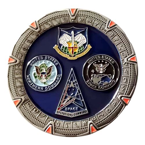 Cheyenne Mountain Complex Challenge Coin - View 2