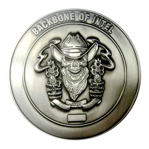 48 IS Commander Challenge Coin - View 2