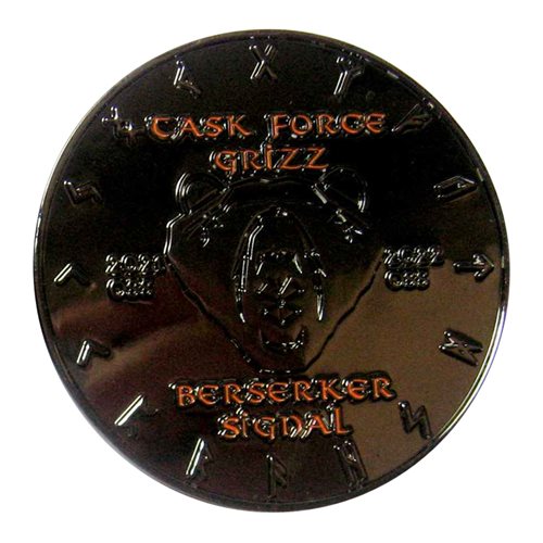 32 IS Commander Challenge Coin  - View 2