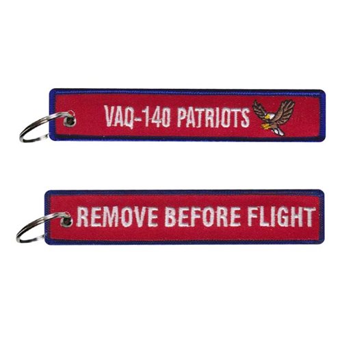 VAQ-140 Red Patriots RBF Key Flag