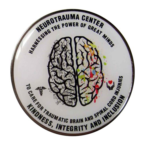 UMMC Neurotrauma Center Challenge Coin - View 2