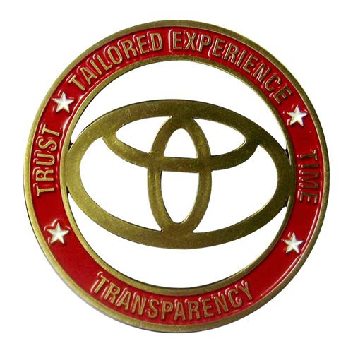 Toyota Chicago Region Challenge Coin - View 2