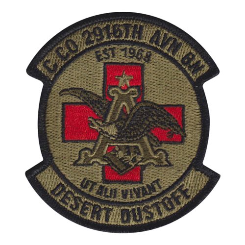 C Co 2916 AVN BN MEDEVAC Desert Dustoff OCP Patch | 2916th