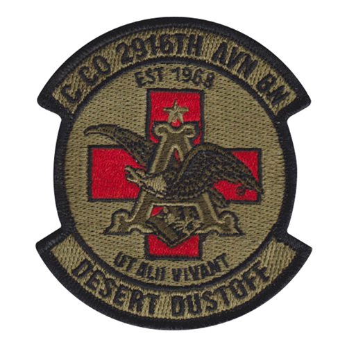 C Co 2916 AVN BN MEDEVAC Desert Dustoff OCP Patch