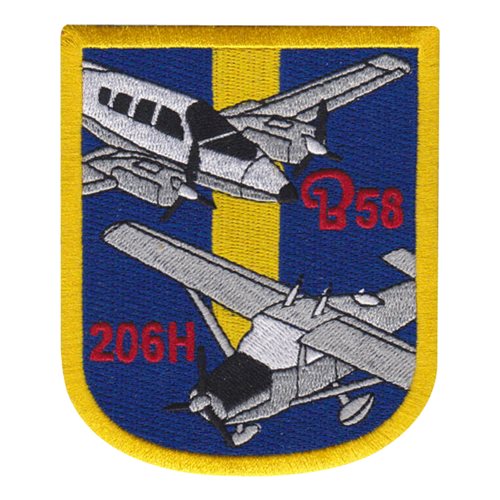 Fuerza Aérea Uruguaya 206H B58 Patch