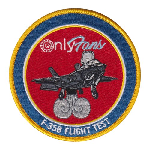 461 FLTS F-35B FLIGHT TEST Morale Patch