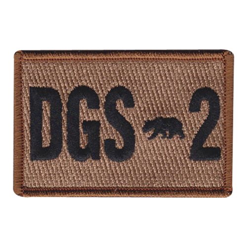 DGS-2 California State Flag Bear Patch