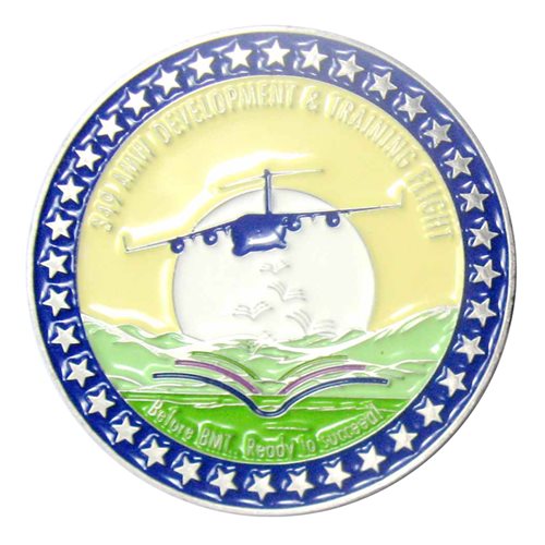 349 AMW Development and Training Flight Challenge Coin - View 2