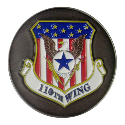 110 WG Air Guard Safety Challenge Coin - View 2