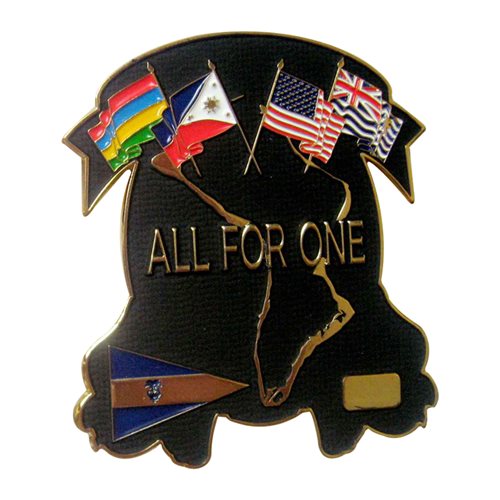 Diego Garcia Yacht Club Challenge Coin - View 2