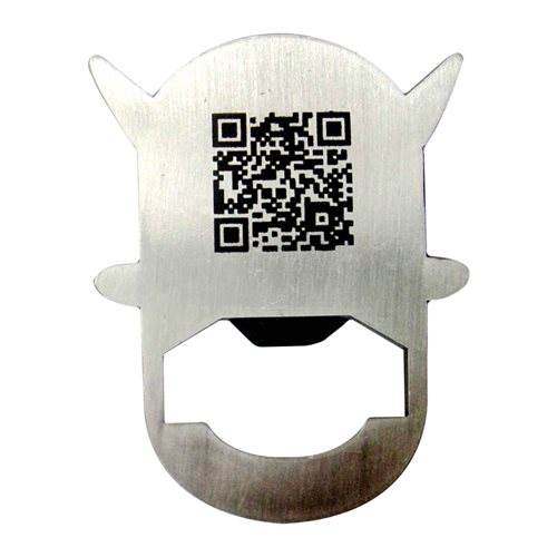 ES3 Advancing Aerospace Bottle Opener Challenge Coin - View 2