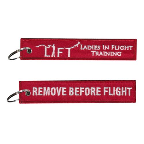 Ladies In Flight RBF Key Flag