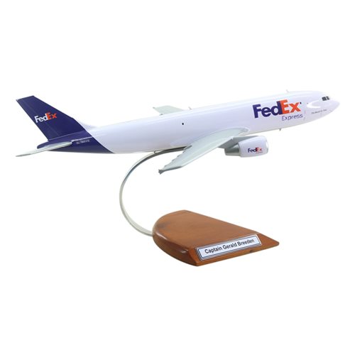 FedEx Airbus A300-600F Custom Aircraft Model - View 4