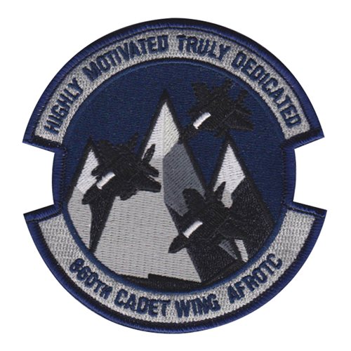 AFROTC DET 860 Utah State University Cadet Wing Patch