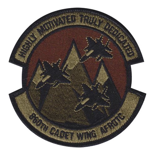 AFROTC DET 860 Utah State University Cadet Wing OCP Patch