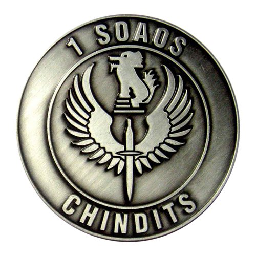 1 SOAOS DOX Challenge Coin - View 2