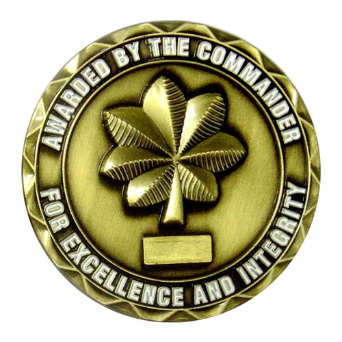118 FSS Commander Challenge Coin - View 2