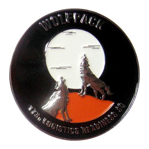 173 LRS Wolfpack Challenge Coin