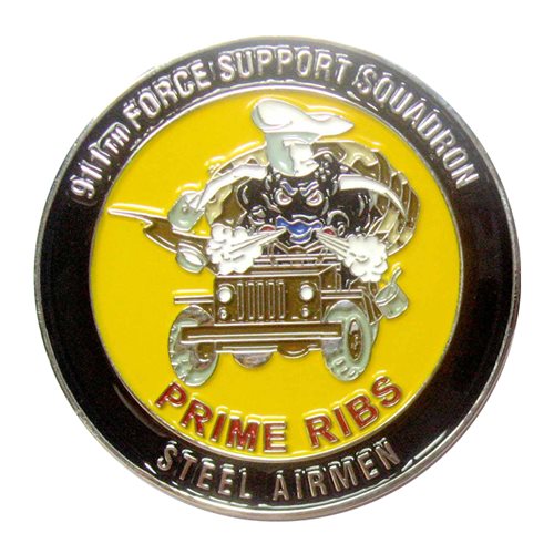 911 FSS Chief Master Sergeant Challenge Coin - View 2