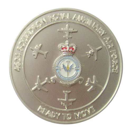 4624 Squadron Rauxaf 40 Years Anniversary Challenge Coin - View 2