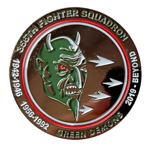 356 FS Lightning Driver Challenge Coin - View 2