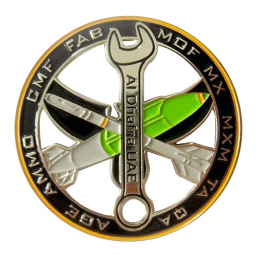 バートンClash157cm 380 EMXS Phoenix Rise Up Challenge Coin | 380th