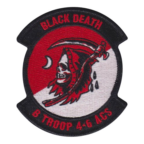 B Troop 4-6 ACS Black Death Patch