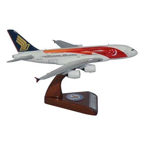 Singapore Airlines Airbus A380-800 Custom Aircraft Model - View 4