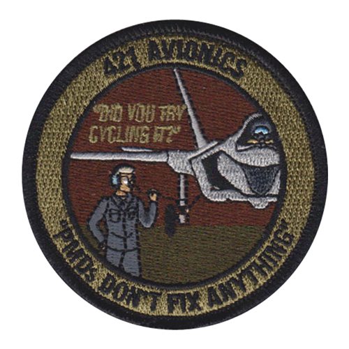 USAF 27th FS RAPTOR DRIVER パッチ 27 EFS Raptor Driver Friday Patch | 27th Expeditionary