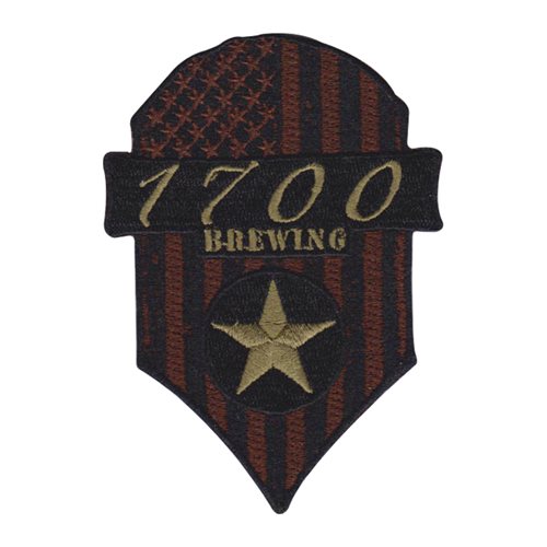 1700 Brewing Company Flag OCP Patch