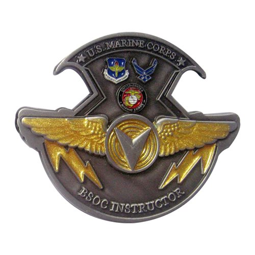 558 FTS BSOC Instructor Challenge Coin - View 2