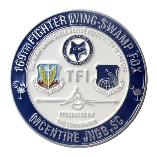316 FS Commander Challenge Coin - View 2