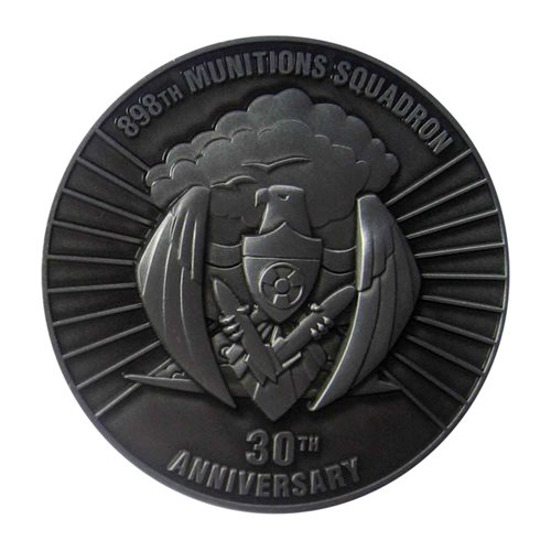 898 MUNS 30th Anniversary Challenge Coin - View 2