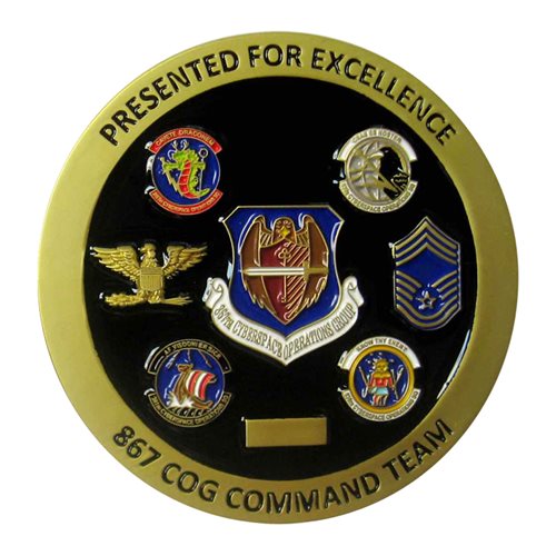 867 COG Command Team Challenge Coin - View 2