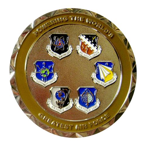 AFMC Command Chief Challenge Coin - View 2