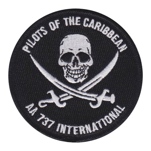 AA 737 International Pilots of the Caribbean Patch