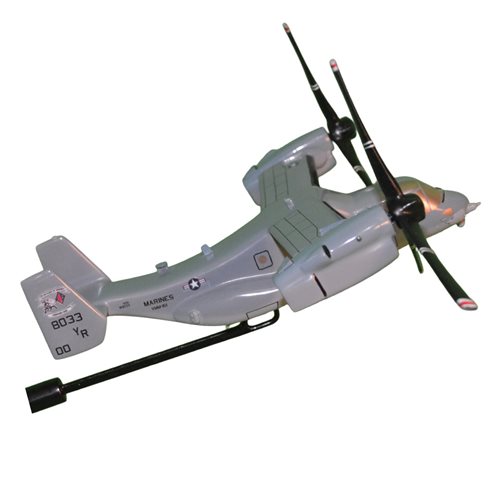 MV-22 VMM-161 Osprey Custom Airplane Model Briefing Sticks - View 3