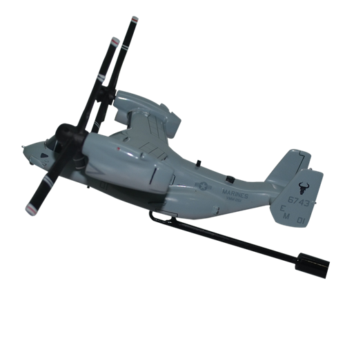 MV-22 VMM-261 Osprey Custom Airplane Model Briefing Sticks - View 2