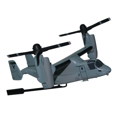 MV-22 VMM-261 Osprey Custom Airplane Model Briefing Sticks - View 4