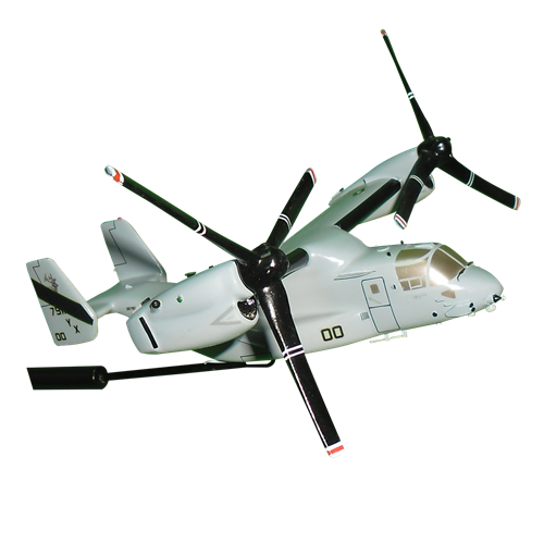 MV-22 VMM-166 Osprey Custom Airplane Model Briefing Sticks - View 4