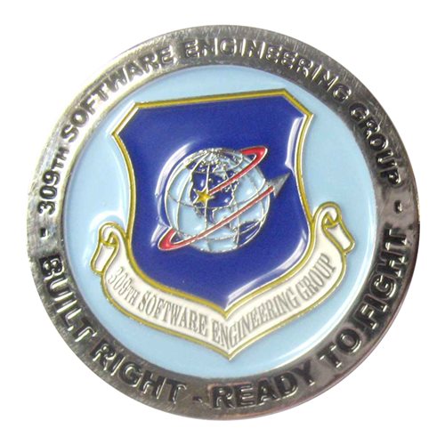 520 SWES A-10 Software Development Challenge Coin - View 2