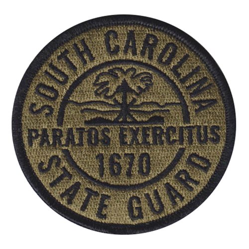 Patch Ecusson Brode Flag South Carolina Thermocollant USA Americain AT