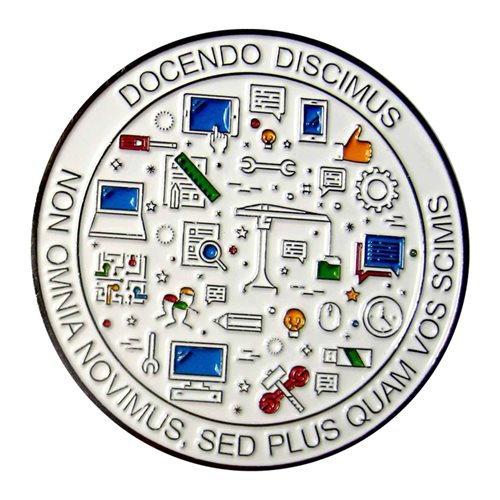 St Louis County Library Challenge Coin - View 2